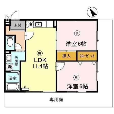 ＢＬＯＯＭ花見田Ⅱの物件間取画像